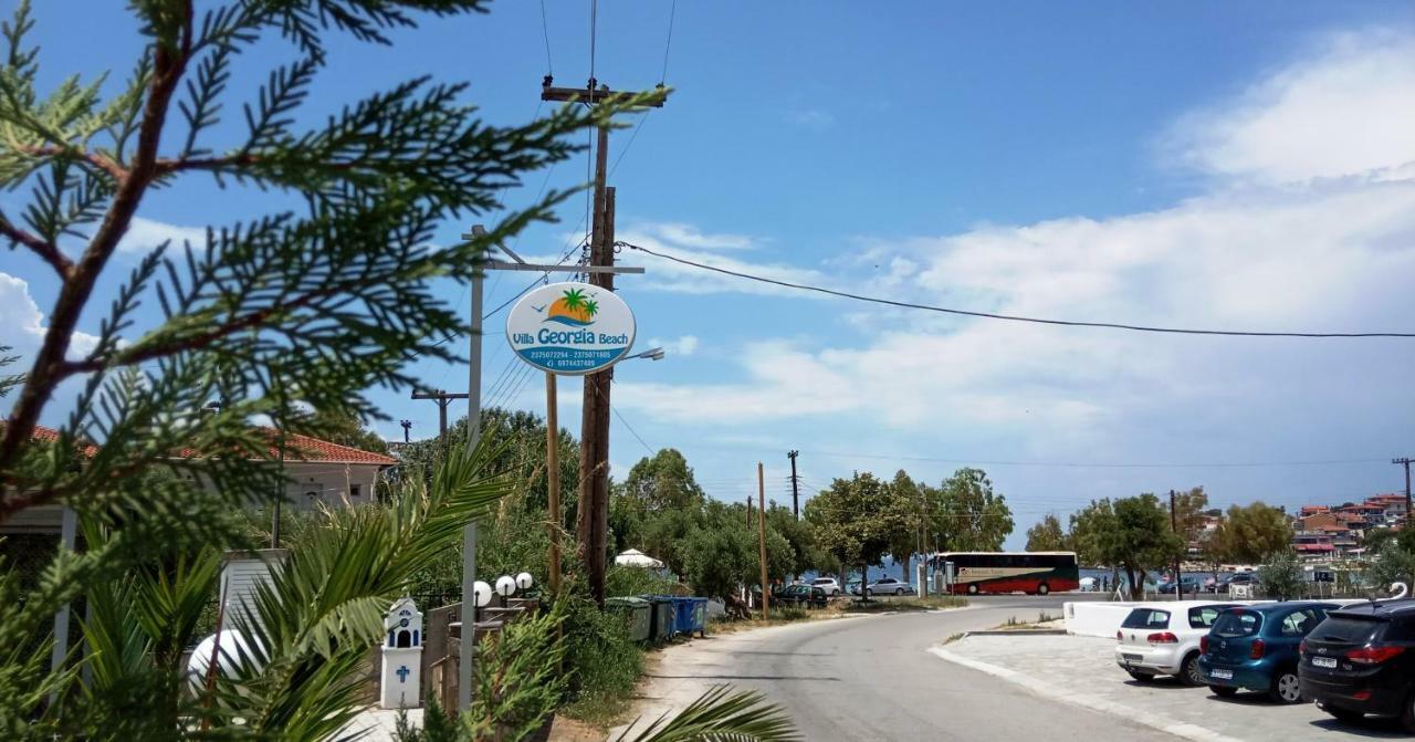 Villa Georgia Beach Neos Marmaras Exteriör bild