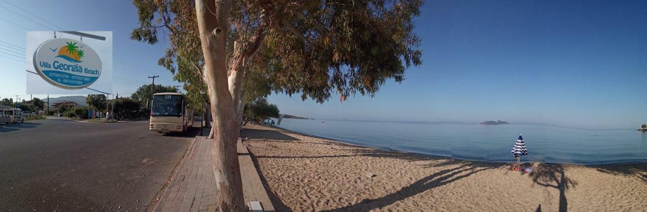 Villa Georgia Beach Neos Marmaras Exteriör bild